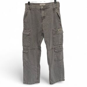 PacSun Gray Baggy Cargo Jeans